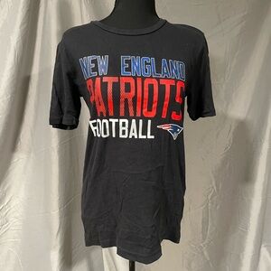 NFL New England Patriots Black and Red Kids Tee